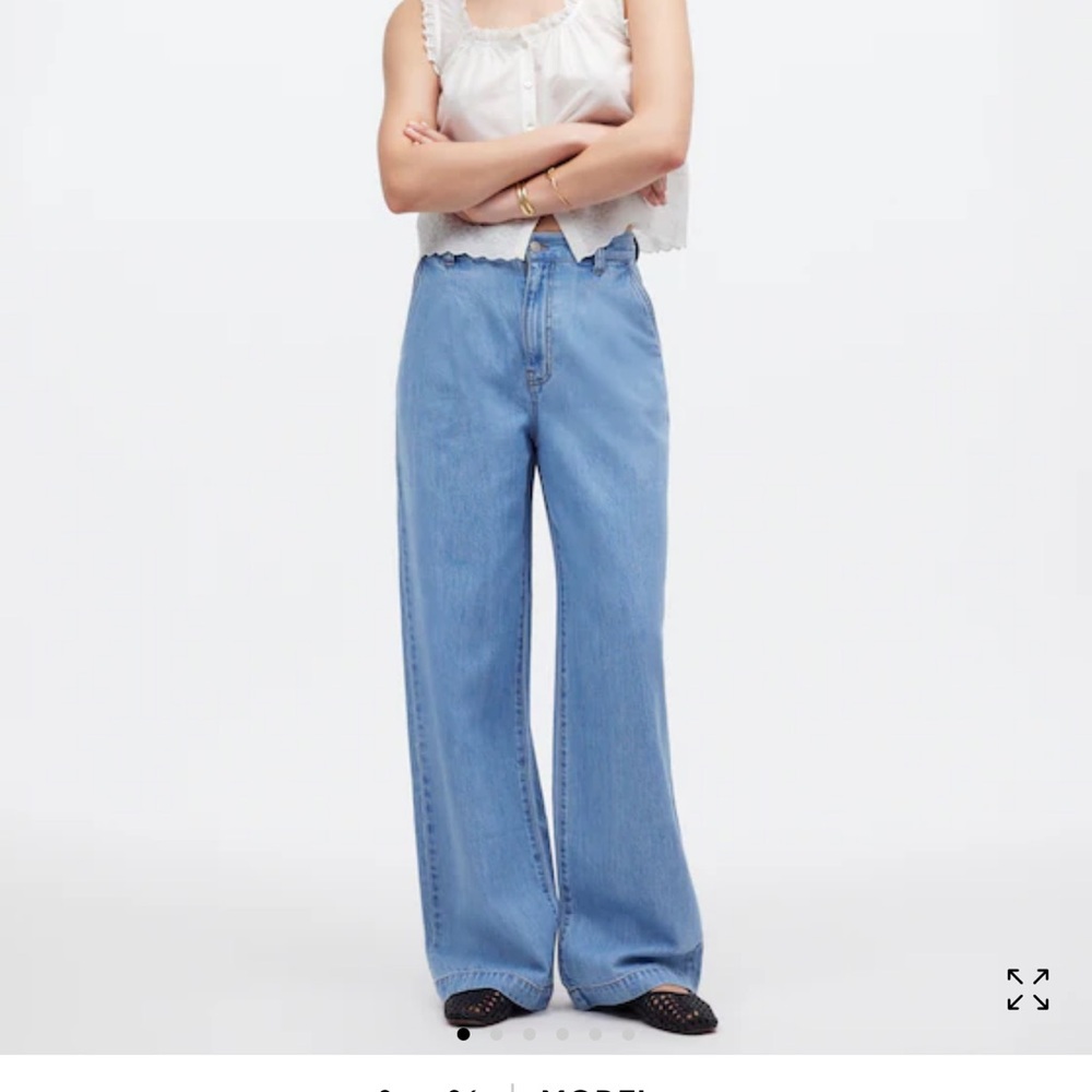Madewell Harlow Wide Jeans - Picture 3 of 5